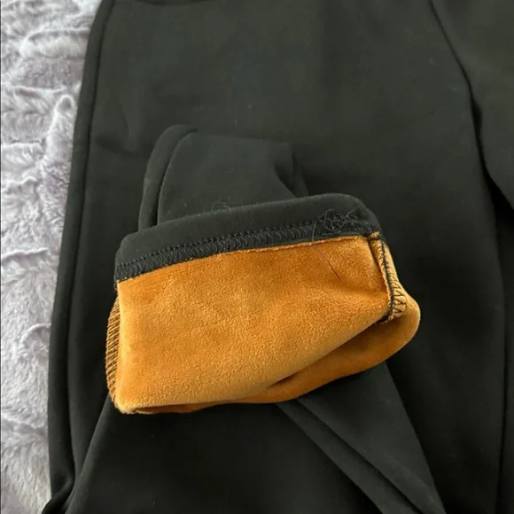 SHEIN brand pull on lined black pants Purchased - Picture 4 of 5